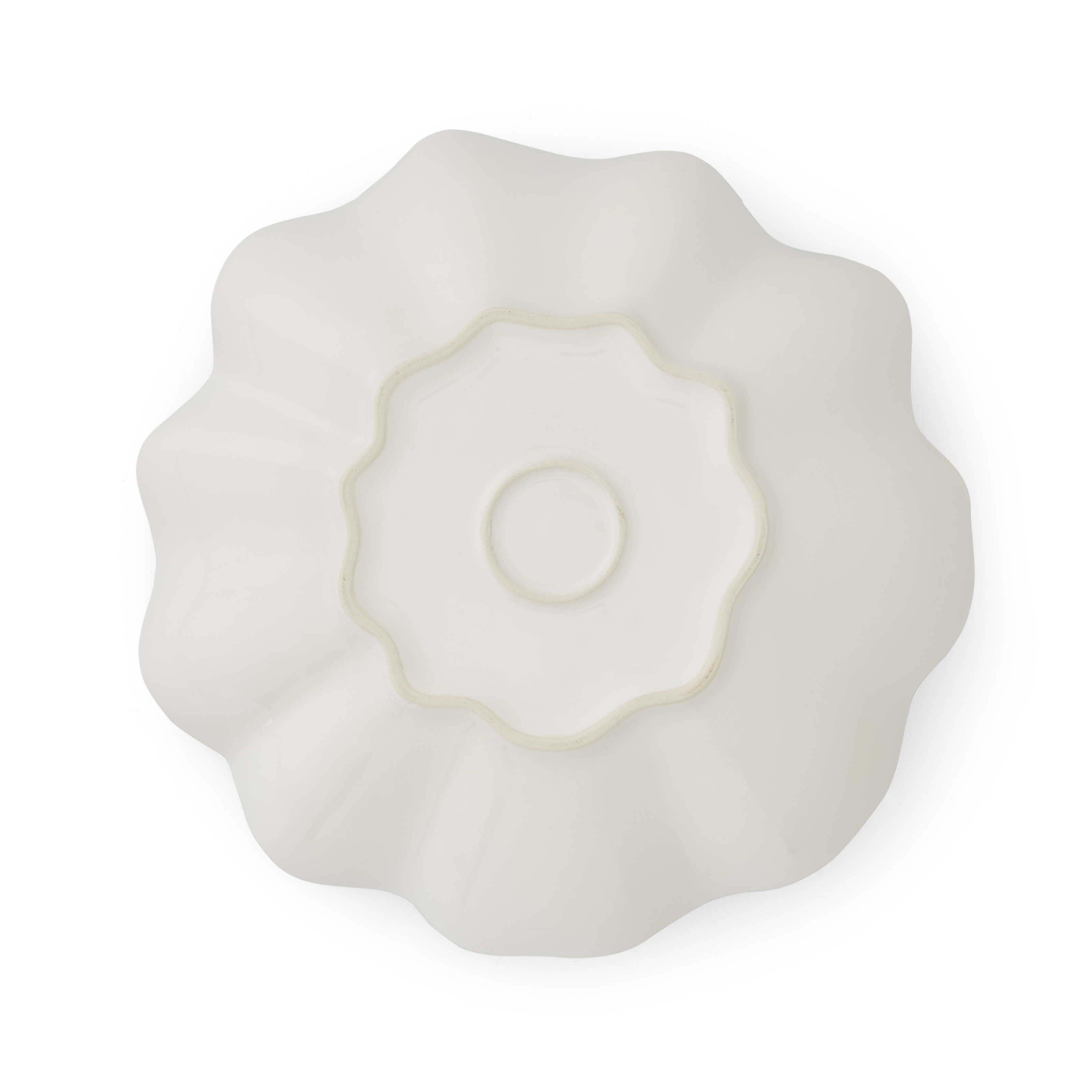 Sophie Conran Floret Large Serving Bowl,Cream image number null